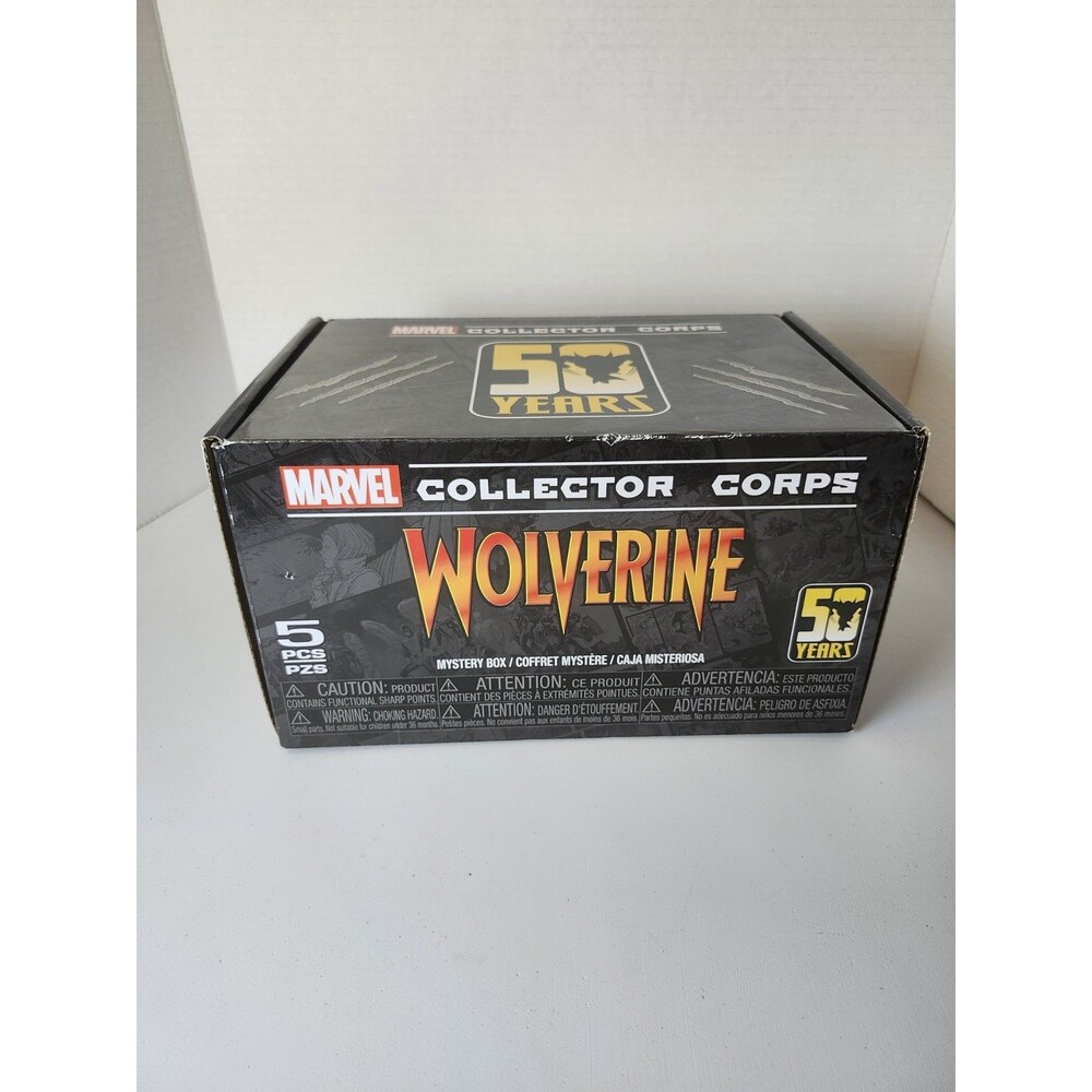 Funko Marvel Collector Corps Wolverine 50th Anniversary Box Medium Shirt